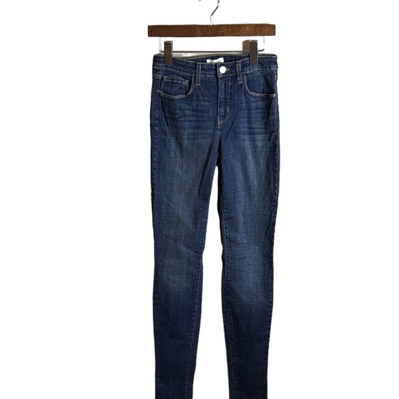 L'AGENCE Brigitte Skinny Denim Jeans Bay Dark Wash Size 25 NWOT - Picture 1 of 6